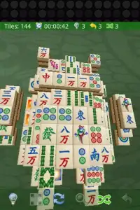 麻雀 ３D (Mahjong 3D) Screen Shot 1