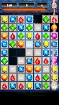 Jewels Zodiac - Jeu de puzzle Match 3 Screen Shot 5