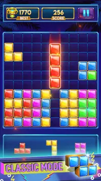 Block puzzle game: Jewel blast retro Screen Shot 4