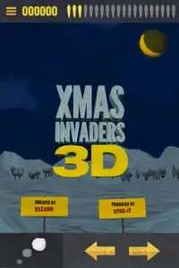 Xmas Invaders 3D Screen Shot 3