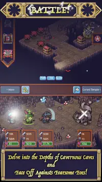 Cave Heroes: Idle Dungeon Crawler Screen Shot 0