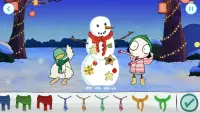 Sarah & Duck: Build a Snowman Screen Shot 3