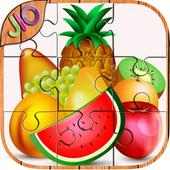 Learn Fruits Puzzle Kids Game