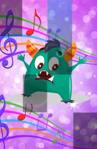 Piano Monsters Tiles Funny Little Monsters Songs Screen Shot 0