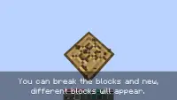 One block survival for MCPE Screen Shot 1