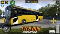 Modern Bus Coach Driving Games Screen Shot 3