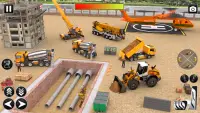 truk konstruksi jalan sim 3d Screen Shot 3