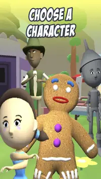 Candy Run: 3D Adventures of the Gingerbread Runner Screen Shot 0