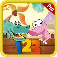 Dino Counting 123 Number Jogos para Crianças
