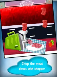 Burger pembuat Chef Permainan Screen Shot 14