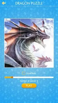 Dragons Jigsaw Puzzles Screen Shot 3