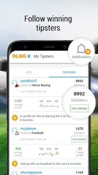 OLBG Sports Betting Tips – Football, Racing & more Screen Shot 1