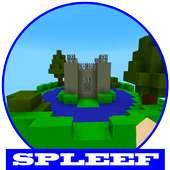 New Spleef Craft map for MCPE MULTIPLAYER mine map