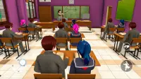 Anime-Highschool-Mädchen-Spiel Screen Shot 1