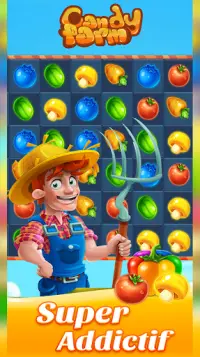 Candy Farm : jewels Match 3 Puzzle Game Screen Shot 2