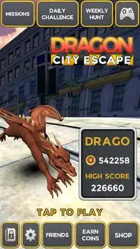 Dragon City Escape Screen Shot 0