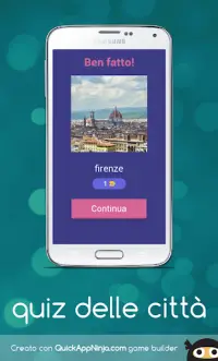 Quiz delle città 2020 Screen Shot 1