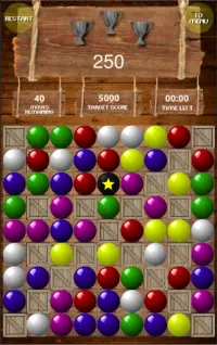 Marble Match three Puzzle game Screen Shot 0