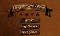 Forty Thieve Solitaire Free Screen Shot 0