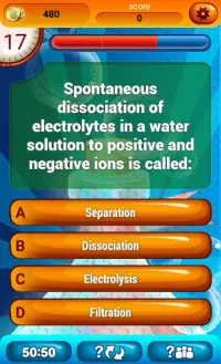 Chemistry Trivia Game Screen Shot 1