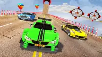 Mega Ramp Racing – Stunt Car Games Screen Shot 2