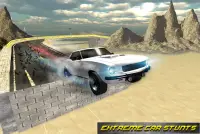 Stunts carro surpreendente: Trilhas extremos Screen Shot 2