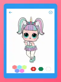 coloring for dolls Screen Shot 9