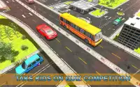 Modern City School Coach Bus Driving Simulator 17 Screen Shot 3