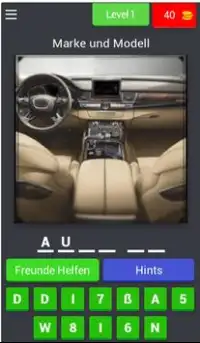 Das Quiz der Auto Screen Shot 0