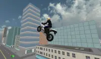 Polisi 3D sepeda mengemudi Screen Shot 11