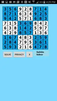 Sudoku Solver Screen Shot 2