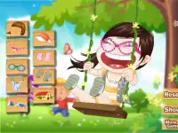 Playing On A Swing DressUp Screen Shot 3
