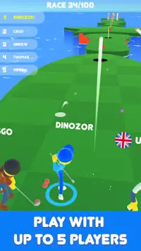 Golf Race - World Tournament Screen Shot 0
