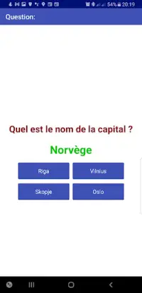 Capital country name QUIZ Screen Shot 4