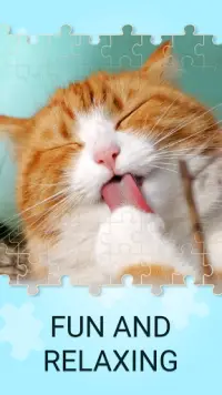 Cute Cats Jigsaw Puzzles Games Screen Shot 4