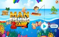 Amazing Man Fishing Game Screen Shot 0
