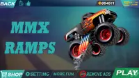 Mega Ramp Stunts - Monster Truck Driving Game 2021 Screen Shot 0