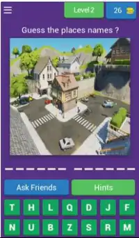 Quiz Game: Battle Royale Map locations Screen Shot 3