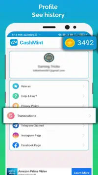 Cashmint - Get Games Credits & Wallet Cash Screen Shot 3