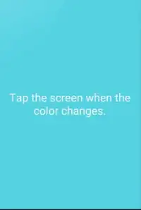 Color Flash - Reaction Tester Screen Shot 0