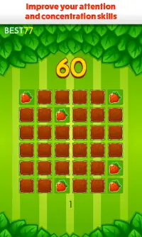 Brain game : Memory training for adults : Fruits Screen Shot 3