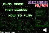 Astro Fighter Alpha Screen Shot 1