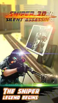 Sniper 3D Silent Assassin Fury Screen Shot 0