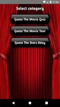 Movie Guessing : Film Quiz Screen Shot 0
