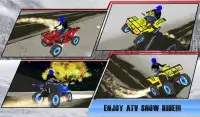 Quad ATV Snow Mobile Rider Sim Screen Shot 11