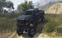 monster truck zniszczenie napęd hillock offroad 3d Screen Shot 0