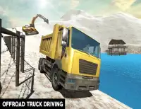 Offroad Snow Truck Drive 2017 Screen Shot 4