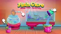 เกมดูแลปลา: สร้างตู้ปลาของคุณ Screen Shot 2