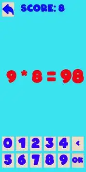 Math Trainer: Multiplication Screen Shot 3