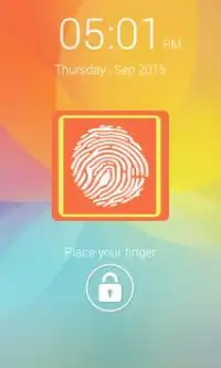 Fingerprint Lock Screen PRANK Screen Shot 2